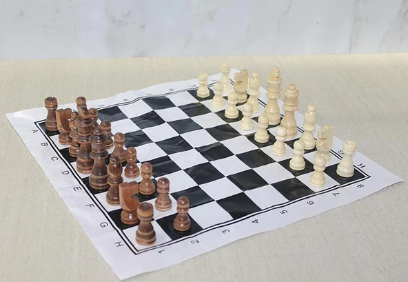 Ahşap Satranç Taşı 10 Cm