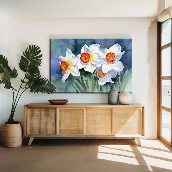 Nergis Kanvas Tablo ürün görseli