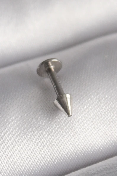 CEYLAN ADAM 316L Çelik Gümüş Renk Çivi Model Piercing ürün görseli 1