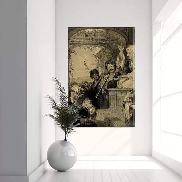 Sokak Müzisyenleri Kanvas Tablo ürün görseli