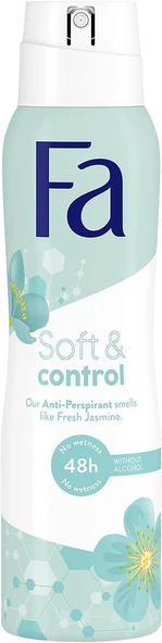 Fa Soft & Control Kadın Yasemin Kokulu Deosprey 150 ml ürün görseli