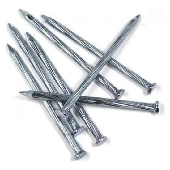 AKDENİZ ÇELİK ÇİVİ BEYAZ OLUKLU 5 x 80(100adet) ürün görseli