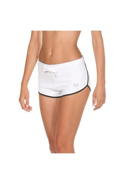 Arena W Gym Short Fleece Beyaz ürün görseli 1