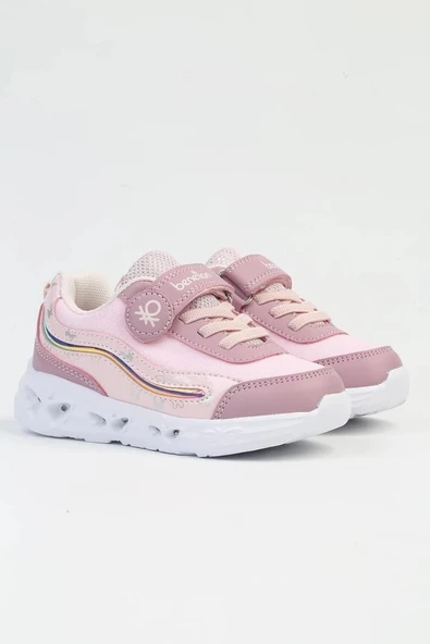 Benetton Pudra Kız Çocuk Sneaker BNI-10183 - 2