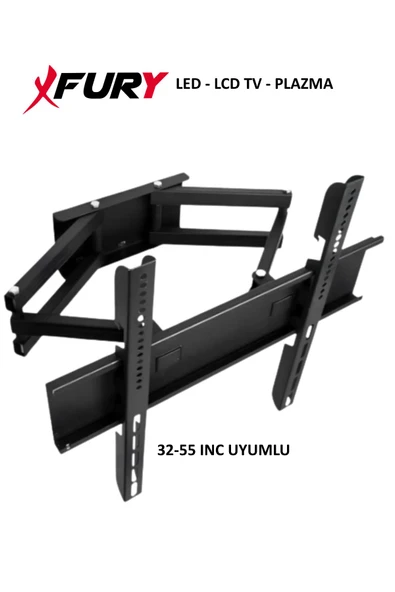 FURY Hareketli Lcd Led Televizyon Duvar Asma Aparatı 32-55"ınch Tv Askı Aparatı - Resim 3
