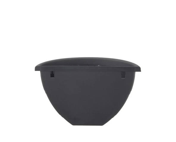 Omnipazar SO-DD03 Dekoratif Damla Duvar Saksı 3.4 Litre Antrasit 6 Adet - Resim 4