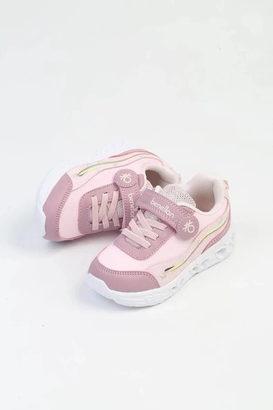 Benetton Pudra Kız Çocuk Sneaker BNI-10183 - 5