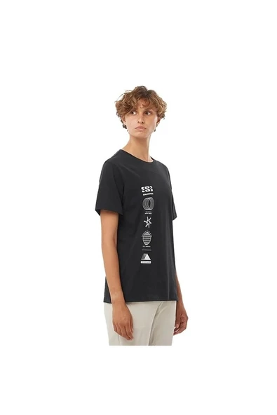 SALOMON LOGO COMBO SS TEE W - 2