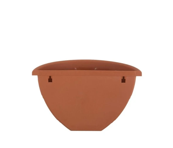 Omnipazar SO-DD03 Dekoratif Damla Duvar Saksı 3.4 Litre Kiremit 6 Adet - Resim 5