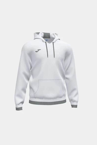 Joma Erkek Futbol Kamp Sweatshirt Confort Hoodie White Gray ürün görseli 1