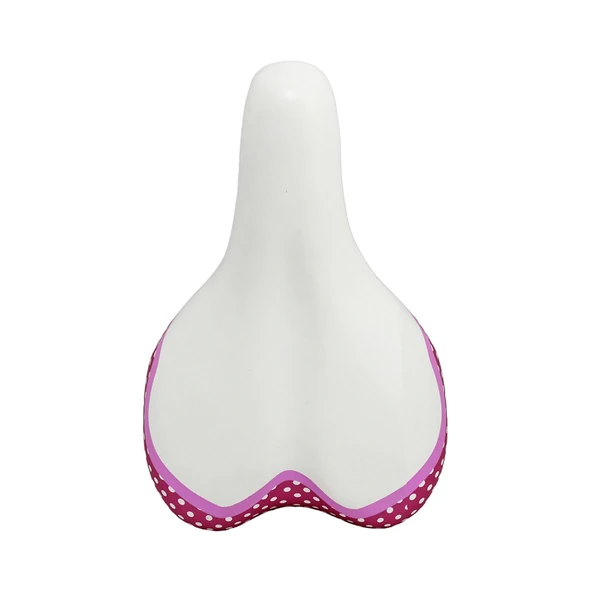 Sele - BMX, 12-16, Poliüretan, Pembe-Beyaz, Benekli - Resim 2