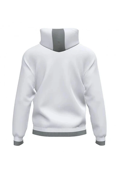Joma Erkek Futbol Kamp Sweatshirt Confort Hoodie White Gray - Resim 2