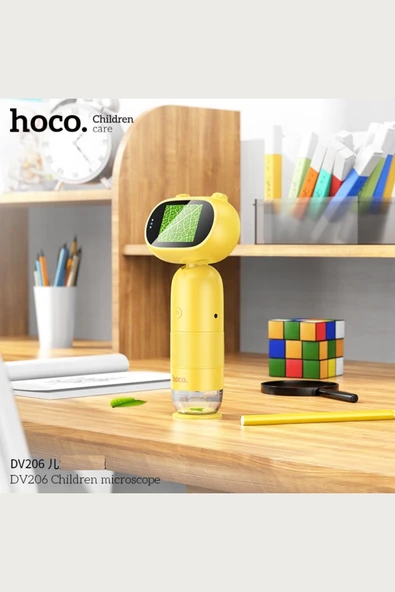 DV206 Analiz ve Detaylı İnceleme Yapabilen Eğlenceli Çocuk Mikroskop - Resim 4