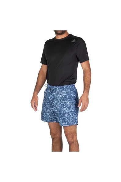 Exuma Erkek Desenli Swim Şort - 1
