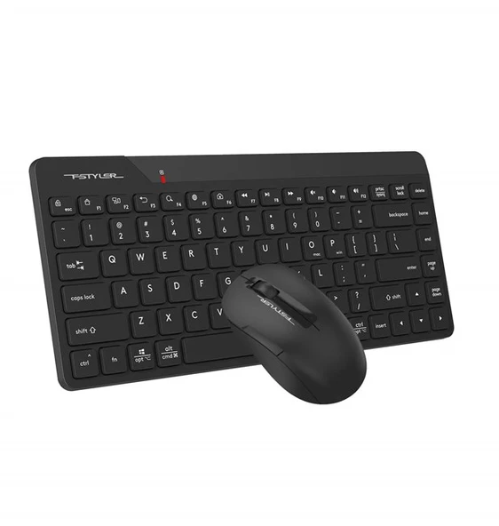 A4-Tech Kablosuz Set Mini Siyah (FG2200 AIR2) - Resim 3