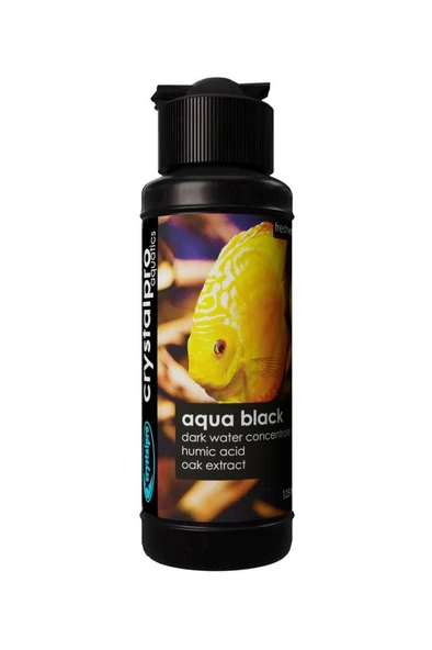 CrystalPro Aqua Black Siyah Su Katkısı 125 ml Skt:06/2028 ürün görseli
