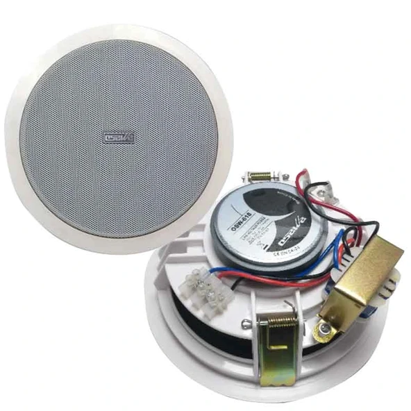 OSAWA OSW-618 16 CM 15W ALÇIPAN  HOPARLÖR BEYAZ TRAFOLU (5047)