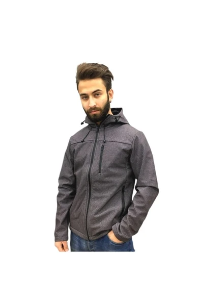 Exuma Softshell Mont Erkek Antramelange 281100P - 1