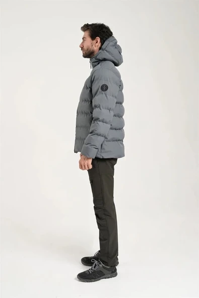 Erkek H Wınter Jacket M Erkek Mont Gri 2211093-057 - 2
