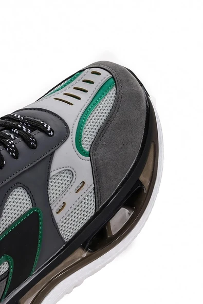 DUNLOP DNP-2203-Gri Yesil-Erkek GÜNLÜK SPOR AYAKKABI - Resim 6