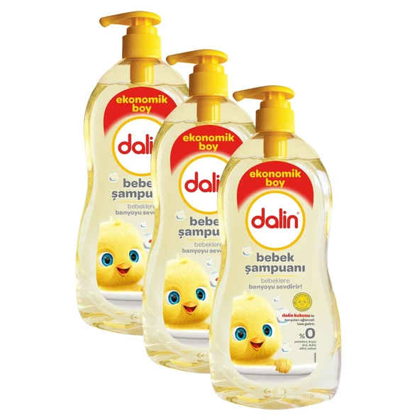 Dalin Bebek Şampuanı 900 ml - 3 Adet ürün görseli