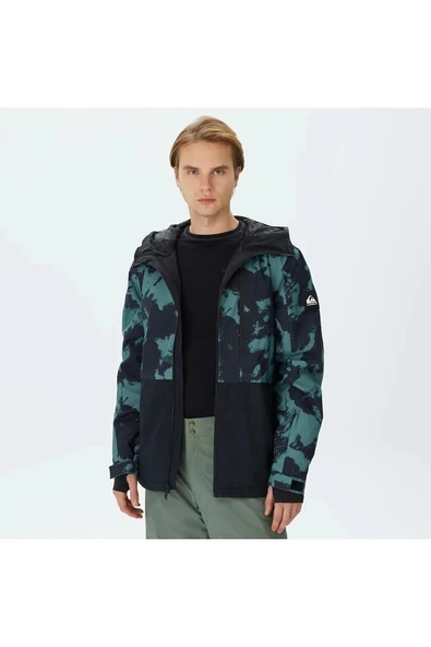 QUIKSILVER Mıssıon Prınted Block Jk - 1