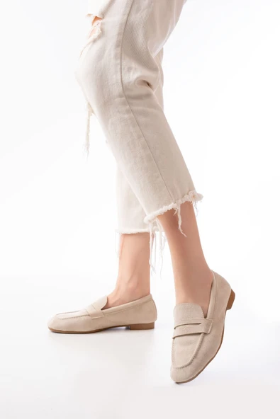 302 Gümüş Günlük Kadın Babet - 5