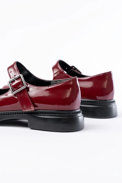 Ysn-4444 Bordo Rugan Günlük Ayakkabı - 4