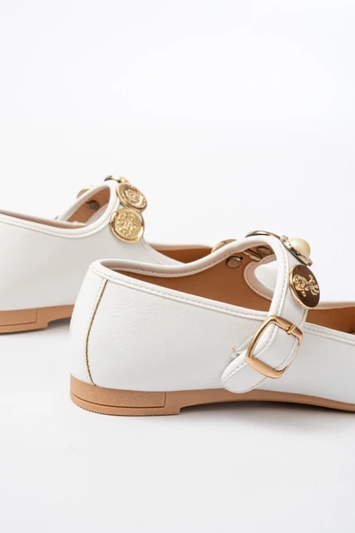 İnf-6363 Taba Baret Tokalı Günlük Ayakkabı - 4