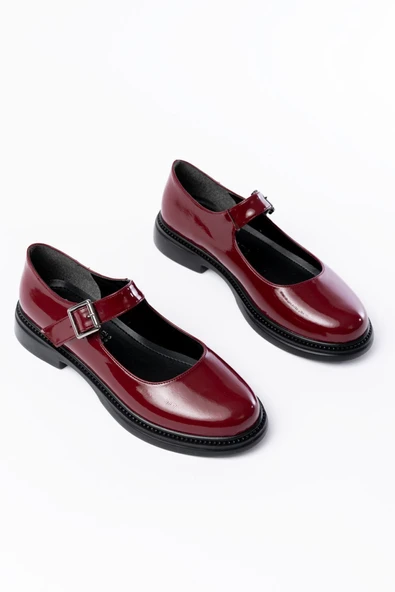 Ysn-4444 Bordo Rugan Günlük Ayakkabı - 3