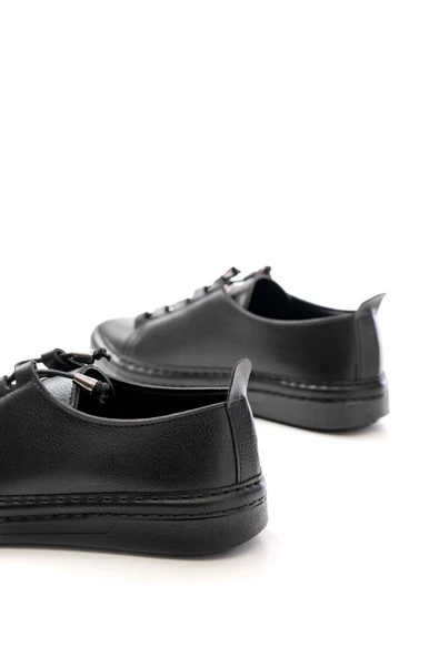 MK-9026 Bej Bağcıklı Taş Aksesuarlı Günlük Spor Ayakkabı - 9