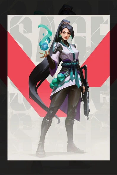 SELMIRA FPS Oyun Valo Sage Kanvas Tablo - 2