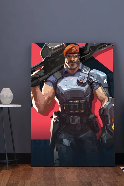 SELMIRA Valo Oyun FPS Brimstone Kanvas Tablo