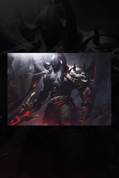 SELMIRA LOL Aatrox Oyun Kanvas Tablo - 2