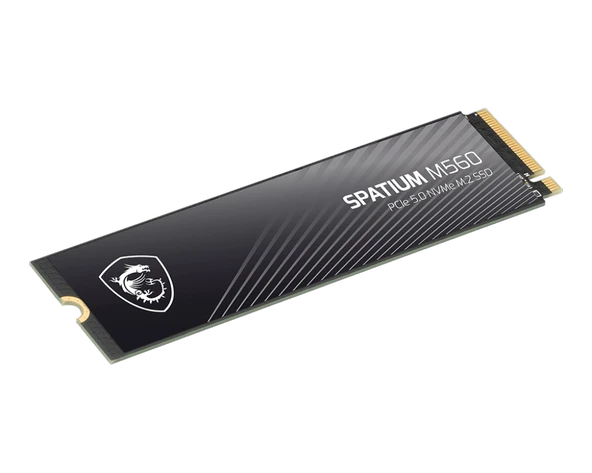 MSI SSD SPATIUM M560 PCIE 5.0 NVME M.2 1TB R:10300 W:8700 - Resim 4