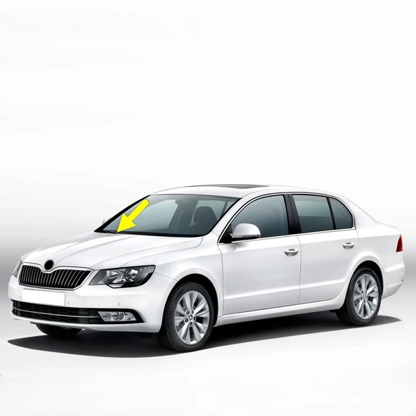 Skoda Superb 2 2013-2015 Ön Sağ Yolcu Taraf Silecek Kolu 3T1955410A