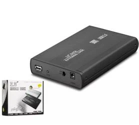 HADRON HDX1753 HDD KUTUSU USB2.0 METAL SATA 3.5" SİYAH - Resim 2