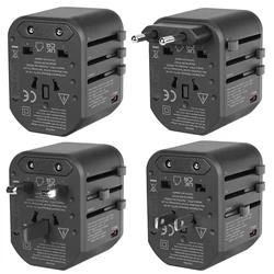 S-link SL-WL20PD 2-USB 2.4A + PD 20W Yedek Akım Sigortalı 100-240V Universal Çevirici Priz Adaptör - 3