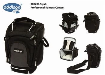 Addison 300206 Siyah Profesyonel Kamera Çantası - 3