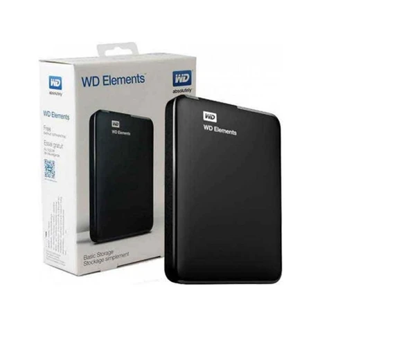 Wd 2Tb 2.5 Usb3.0 Wdbu6Y0020Bbk Elements Siyah Harici Harddisk - Resim 2