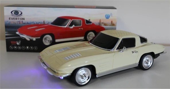 EVERTON RT-1956 Bej Arabalı  Bluetooth Fm-Usb-Tf-Aux Şarjlı Nostaljik Radyo ürün görseli