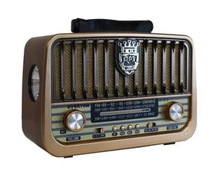 Everton Rt-878 Bluetooth (El Feneri) Fm-Usb-Tf-Aux Şarjlı Nostaljik Radyo - Resim 3