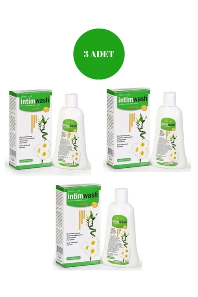 Dermolife Intim Wash Sensitive 200 ml (3adet)