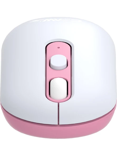 Claw's Claw’s Pastel Style Dpı Değiştirme Tuşlu Kombin Renkli Kablosuz Mouse - Buz Mavisi - Resim 3