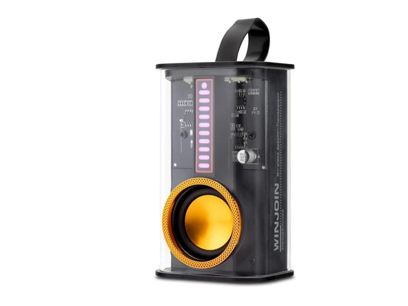 Hadron  K07PRO Siyah  Bluetooth Speaker 5W 102-61-47MM ürün görseli 1