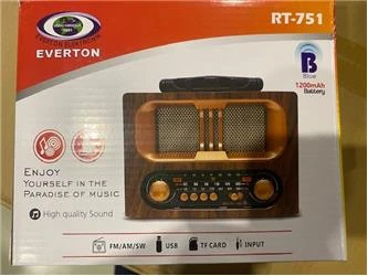 Everton Rt-751 -Fm-Am-Sw-Usb-Tf Card-Aux Nostaljik Radyo Solar (Güneş Paneli) - Resim 3