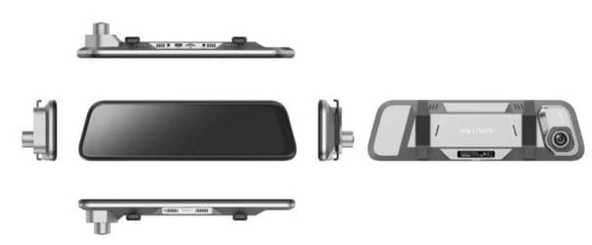 Hikvision AE-DC4928-K60PRO HD Çift Kamera 9.35" Ekran Araç İçi Kamera,Wi-Fi Dikiz Aynası - Resim 4