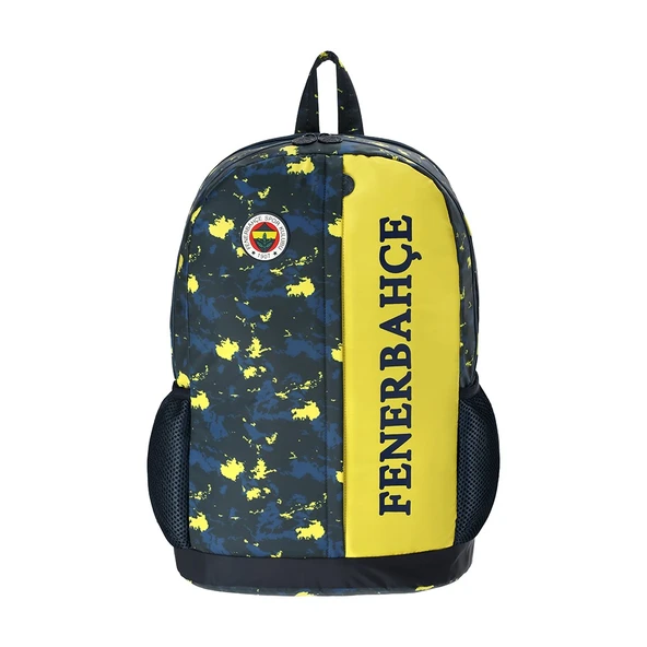 Fenerbahçe FB Baskılı Lisanslı Kamuflaj Desenli Okul Sırt Çantası (25700)