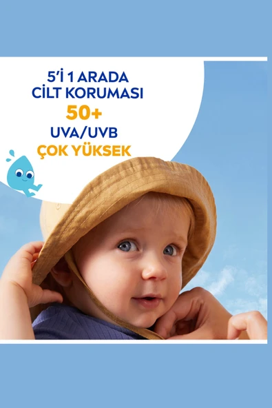 Nivea Sun Bebek & Çocuk Güneş Spreyi SPF 50 – 270 ml | Hassas Ciltler İçin Yüksek Koruma | Suya Dayanıklı Güneş Koruyucu - Resim 3