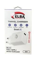 Elba ELB11 Elb-35w USB 35w Hızlı Şarj Akım Koruma EV Şarj Kafa - Resim 3